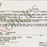 Pillan sisando al presidente de la Federación Catalana de Futbol Sala, y dice que los denunciantes “son unos fachas”