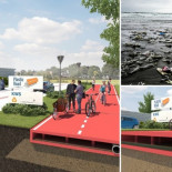 Se construirá la primera carretera fabricada con plástico reciclado