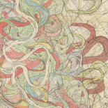 Cómo cambia el curso de un río a lo largo de los años, en una preciosa infografía de 1944