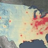 El mapa de contaminación mundial de NASA muestra como China empeora mientras EEUU y Europa mejoran (ING)