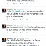 Opinión anoche de un director de contenidos de Salvados sobre lo que veía en La Sexta Noche