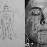 Dibujos que muestran que la práctica hace al maestro