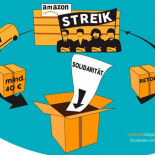 Trabajadores en huelga de Amazon Alemania llaman a la solidaridad de los consumidores, "pedid paquetes y devolvedlos"