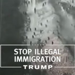 Trump utiliza imágenes de un salto a la valla de Melilla para ilustrar la frontera con México