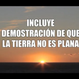 La puesta de sol doble y el tamaño de la Tierra