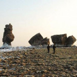 Ruinas sumergidas podrían pertenecer a un antiguo palacio del primer emperador de China