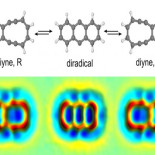 Microscopio de fuerza atómica muestra con detalle una reacción química (IBM+Univ.Sgo.de Compostela)