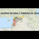 Parte de guerra mensual en Siria. VIDEO-MAPA