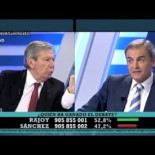 El ex ministro Corcuera se enfrenta en 13TV a un periodista que le recordó sus intentos de "amordazarlo"