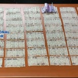 La policia interviene 200000 euros en billetes enrollados como si fueran cigarrillos