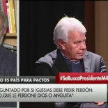 Anguita responde a Felipe González: “Que la historia lo perdone a él”