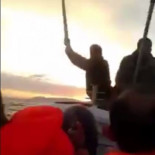 Guardacostas turcos golpean a refugiados en alta mar