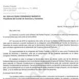 Estos son los burofax en los que afiliados del PP amenazan con llevar al partido a los tribunales