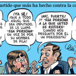 El azote de los corruptos. Viñeta de Vergara. El Diario