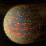 55 Cancri e: Mapa de una supertierra revela que es un mundo de lava (ING)