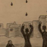 Mientras los mayores se mataban, los niños dibujaban