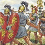 La batalla de Aquae Sextiae, las "mulas de Mario" en acción