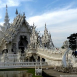 El templo blanco de Chiang Rai, la locura hecha genialidad
