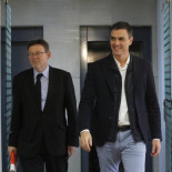 Pedro Sánchez se opone a que el PSOE valenciano vaya con Podemos y Compromís al Senado