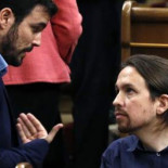 IU y Podemos pactan un programa electoral con renta garantizada y derecho a decidir