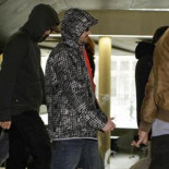 Delincuentes con uniforme policial