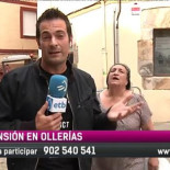 Una miembro de 'Los Pichis' amenaza a un equipo de ETB