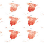 El PSOE pierde votos en el 97% de los municipios desde 2008