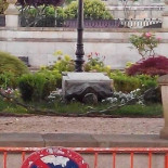Derriban el busto de Manuel Fraga en Vilalba