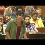 Teresa Rodríguez a Susana Díaz: "Con su edad volveré a ser profesora, y usted Sra Díaz, ¿tiene a dónde volver?"