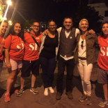 Cargos del PSOE de Arrecife se sacan una foto con Monedero en plena campaña electoral