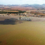 Imágenes aéreas del Mar Menor sur a principios de julio