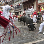 El estadounidense corneado hoy en San Fermín: "ha sido la mejor experiencia de mi vida"