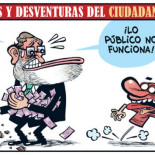La hucha de las pensiones (Viñeta)