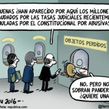 La eliminación de las tasas judiciales en una viñeta