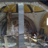 Acciona derriba la ermita de Los Palacios en La Almunia, en el entorno del embalse de Mularroya