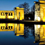 El milenario Templo egipcio de Debod, ubicado en Madrid, víctima de actos vandálicos una vez más