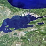 La construcción de tercer puente del Bósforo vista por satélite (ING)