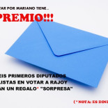 El PP premiará con un "sobre sorpresa" a los 6 primeros socialistas que se declaren tránsfugas
