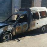 Queman el coche del secretario general de la CGT Catalunya (CAT)