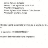 Bankia envía cientos de correos al tribunal sobre el descontrol y despilfarro de las tarjetas black