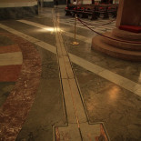 La meridiana solar de la Catedral de Palermo