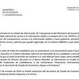 El Gobierno oculta datos de la plaza que adjudicó a Soria por falta de "interés público"