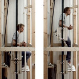 Olvídate de subir escaleras: este ascensor funciona con tu fuerza