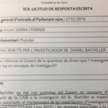La presidenta de las Cortes Baleares exigió 173.000 euros para financiar a un investigador de Podemos