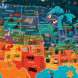 25 mapas para conocer Estados Unidos