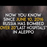 El último hospital de Alepo ha sido destruido desde junio más de 20 veces