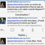 Cesan a una enfermera por pedir vacunas al consejero a través de Twitter