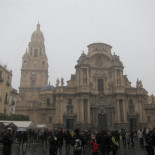 La nieve llega a la ciudad de Murcia 34 años después
