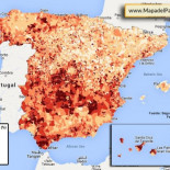 Mapa del paro- actualizada la tasa de paro a nivel municipal