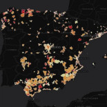 Índice de mortalidad por cáncer de pulmón en cada municipio (gráfico)
